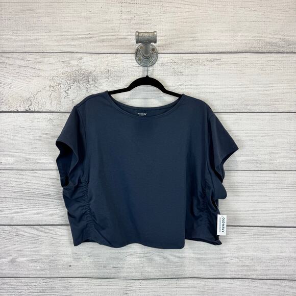 Old Navy Plus Size Active Powerchill Crop Short Sleeve 3pk Tops Size 4X - Picture 3 of 14